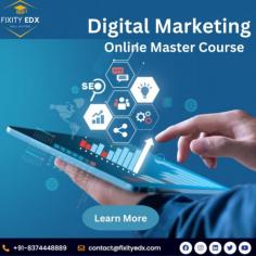 Digital Marketing Online Master Course provides individuals with the knowledge and skills needed to effectively navigate and excel in the dynamic world of online marketing. 
