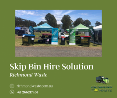 Are you tired of the clutter and chaos caused by waste piling up at your home, office, or construction site? Look no further! Richmond Waste offers a premium Skip Bin Hire Solution that's efficient, affordable, and eco-friendly.
https://richmondwaste.com.au/skips/