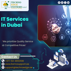 Techno Edge Systems LLC is the prominent supplier of IT Services in Dubai. Our professionals help you in developing new strategies for your business. For More Info Contact us: +971-54-4653108   Visit us: https://www.itamcsupport.ae/