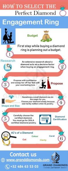 Selecting the perfect diamond engagement ring is a crucial step in a proposal. At Grand Diamonds, we offer a wide range of stunning women engagement rings and wedding band for women to help you make the moment truly special. Our collection includes exquisite diamond wedding rings and bands, allowing you to find the ideal match for your significant other. You can even design diamond ring online, ensuring it reflects your partner's style and preferences. From classic solitaires to intricate designs, we offer a diverse selection. In addition, you can also buy diamond earrings to complete the perfect bridal ensemble. Choose Grand Diamonds for your symbol of love.

https://granddiamonds.com