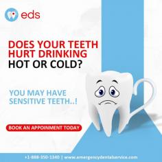 Tooth Sensitivity: Hot or Cold | Emergency Dental Service
Suffering from tooth sensitivity when drinking hot and cold? Don't let that ruin your happiness. Emergency dental service is available 24/7 to help you. Regain your confidence and smile comfortably. Schedule an appointment at 1-888-350-1340.
