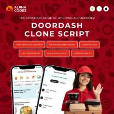 Revolutionize your food delivery business effortlessly with Alphacodez DoorDash Clone script. It's not just software; it's your key to an affordable, quick launch with a proven model, scalability, and lifelong support. 
Ready to redefine your success story? Lets have a call !
Reach us at : info@alphacodez.com
Website :https://www.alphacodez.com/doordash-clone-script
