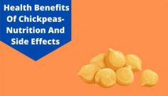 Chickpeas come with a plethora of health benefits including diabetes management, and better brain functioning. This article will tell you the top 10 health benefits of chickpeas.