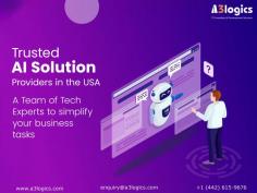 Find the best AI solution providers in the USA, where cutting-edge technology and top-notch service are integrated.  In order for you to transform the business environment, depend on these industry leaders.