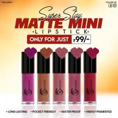 Beromt Mini Matte Lipsticks Collection | Good things come in small packages and Beromt has got the best for you!