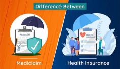 Get detailed information on the difference between Mediclaim and health insurance. Visit Livlong for more details.