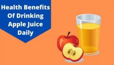 Check out the top 10 health benefits of drinking apple juice daily like boosting heart health, etc. Know more about if apple juice is good for you or not at Livlong.