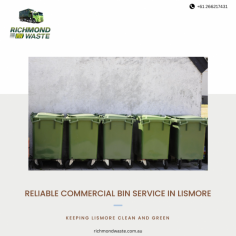 Are you tired of dealing with overflowing bins and unreliable waste disposal services? Look no further! Our commercial bin service is your go-to solution for hassle-free waste management. 
https://richmondwaste.com.au/