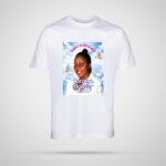 Memorial T-shirts are a highly sentimental piece of fashion to express one’s sadness and closeness for a dead loved one. They can be fitting to wear during a funeral, reunion, or other gathering to remember the dearly departed. We will personalize your t-shirt with their name and memorial dates, with your choice of design color and t-shirt color.
