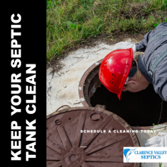 Septic Tank Cleaning Services

Experience pristine cleanliness with our expert Septic Tank Cleaning Services. We ensure efficient and thorough maintenance for your septic system. Contact us today for a cleaner, healthier environment!

Know more- https://www.clarencevalleyseptics.com.au/septic-systems/