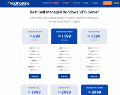 .VPS is a kind of web hosting in which a single server is divided into fixed spaces and given to consumers. As there are fixed spaces allotted for each consumer(website) the user can customize and optimize the website to their liking which is best suited for their business. For amazing offers have a look at: https://vcclhosting.com/windows-vps-server.html
