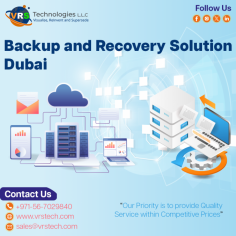 VRS Technologies LLC is the most spectacular supplier of Backup and Recovery Solution Dubai. We take care of the organization from end to end in recovering the data. For More info Contact us: +971 56 7029840 Visit us: https://www.vrstech.com/