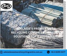 Discover sustainable solutions with metal recycling in Adelaide at Adelaide Waste and Recycling Centre. Our state-of-the-art facility ensures responsible disposal, contributing to a cleaner environment. Partner with us for efficient and Eco-friendly metal recycling services.