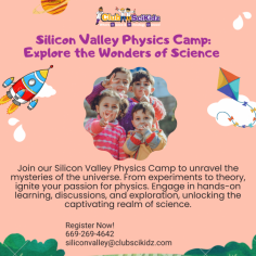  Explore the world of physics at our Silicon Valley summer camp. Join us for interactive learning and scientific discoveries.
