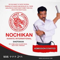 Nochikan Karate International provides the best Self defence classes in kerala. Nochikan Karate International is a premier academy that offers world-class training in Shotokan.Nochikan is dedicated to promoting and developing, the physical and mental well-being of its students. Academy has a team of highly experienced instructors, to provide the best training to their students. 
