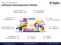 Try to avoid these nine top mistakes so that you can go on the road to software development success. To make sure your projects run smoothly, learn from common mistakes.