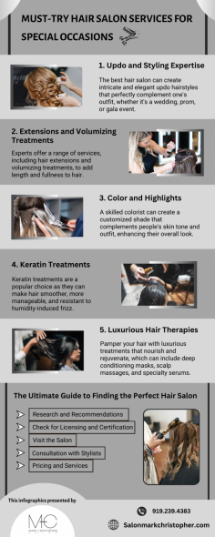 Best Hair Stylists to Enhance Your Look

Our professional hairstylists and makeup artists bring decades of combined experience and a high-profile look. We provide exceptional services tailored to your unique needs and desires. For appointment details, call us at 919.239.4383.