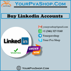 Buy Linkedin Accounts

Email: yourpvashop@gmail.com
Whatsapp: +1 (346) 327-5140
Telegram: Youpvashop
Skype: Your Pva Shop

https://yourpvashop.com/product/buy-linkedin-accounts/
Buy Linkedin Accounts from YourPvaShop.com. We sale USA, UK, CA, UA, AUS, KHM, COL, DEU And Others country ID verified Linkedin Account
