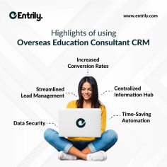 Transform your Overseas Education Consultancy with Entrily. Elevate communication, streamline lead tracking, and save time with automation. A centralized database ensures organized information management, making Entrily as preferred Overseas Education Consultant CRM.

Get Started Today: https://tinyurl.com/entrily-signup