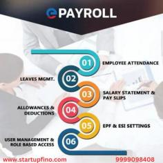"Streamline payroll management effortlessly with StartupFino. Expert payroll services for efficient salary processing and compliance. Elevate your business today!"