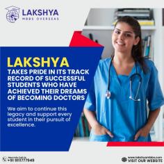 Lakshya MBBS is one of the Best Consultancy for MBBS Abroad in Bhopal. We are providing MBBS Admission in Russia, Mauritius, Uzbekistan, Georgia, Philippines, Kyrgyzstan, Kazakhstan,Nepal, Egypt, and many more. Lakshya MBBS Team has been working with the mission to have a combination of human values of trust, ethics and service, and quality healthcare abroad education consultancy services. For more info plz visit us - https://maps.app.goo.gl/FKaeFdqkiRrrvyf78