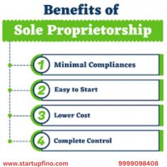 "Start your solo venture with ease. StartupFino offers efficient Sole Proprietorship Firm Registration services, simplifying your business journey. Get started today!"