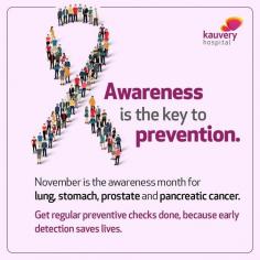 Unlocking preventive measures requires awareness. November stands as a beacon, illuminating lung, stomach, prostate, and pancreatic health. Empower yourself and others with knowledge, the cornerstone of prevention.
