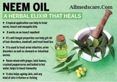 Health benefits of Neem Oil.