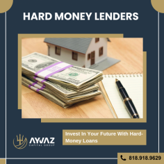 Hard  Money Lending Company

Hard-money lenders offer short-term, asset-based loans with higher interest rates. But we focus on collateral value, providing quick financing for real estate investors with limited credit options. For more information, call us at 818.918.9629.