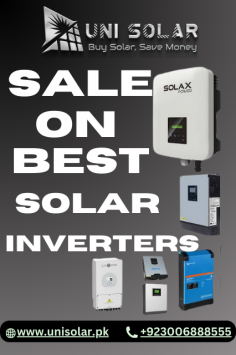 Buy the best solar inverters in Pakistan through unisolar.pk. Uni Solar provides you the best inverters at your door steps.So feel free to buy us!

https://unisolar.pk/best-solar-inverters-in-pakistan/