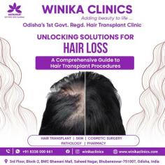 If you're struggling with hair loss, this comprehensive article from Winika Clinics is a must-read. Learn about the latest solutions for restoring your hair's fullness and confidence.

See more: https://www.winikaclinics.com/
