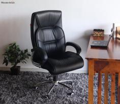 Buy Bristow Black High Back Office Revolving Chair Online at Wooden Street  https://www.woodenstreet.com/office-chairs
