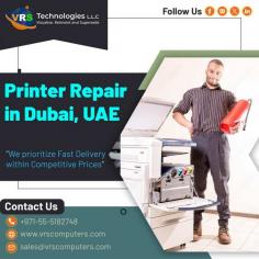 Printer Repair Dubai, The most important characteristics which determine the printer’s efficiency is towards its printable ink and if there is any deficiency in the quality of the ink For More information about Printer Repair Dubai Contact VRS Technologies LLC 0555182748. Visit https://www.vrscomputers.com/repair/printer-repair-services-in-dubai/