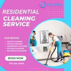 "Residential cleaning in Calgary offers top-notch house cleaning services to homeowners in the vibrant city. Our experienced and dedicated team takes pride in meticulously cleaning and maintaining your living space, ensuring a fresh and spotless environment. With a commitment to excellence, we use eco-friendly products and tailor our services to meet your specific needs. Discover the convenience and peace of mind that comes with our professional residential cleaning services in Calgary."  https://www.busygirlscleaning.ca/