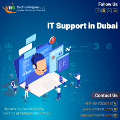 VRS Technologies LLC is the most successful supplier of IT Support in Dubai. We help your business to reach your goals smoothly. For More Info Contact us: +971 56 7029840 Visit us: https://www.vrstech.com/