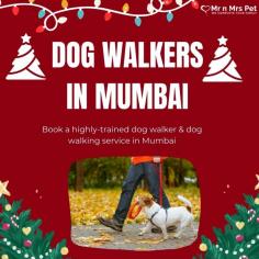 Dog Walker in Mumbai, Maharashtra: Book a highly-trained dog walker & dog walking service in Mumbai. We connect Mumbai’s best dog walkers & pet sitters near you, who offers insured and secured pet walking services.
Visit Site : https://www.mrnmrspet.com/dog-walking-in-mumbai
