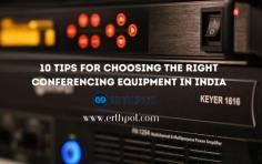  In today's fast-paced business environment, effective communication is crucial, and conferencing equipment plays a vital role in facilitating seamless collaboration. Whether you are a small business or a large enterprise, selecting the right conferencing equipment in India is essential for productive virtual meetings. Here are 10 tips to guide you through the process: