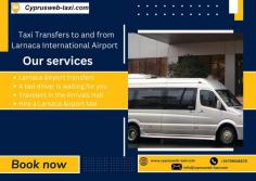 Larnaca airport to limassol transfer: CyprusWeb-Taxi provides reliable private taxi services from Larnaca airport to Limassol transfer. Call us at +35799006678 or visit our website to book your taxi. Our professional taxi services cover all major destinations in Cyprus, including Agia Thekla, Agia Napa, Protaras, Nicosia, Kyrenia, Limassol, Pissouri, and Paphos. 

