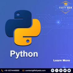 The course progresses to cover more advanced topics such as object-oriented programming, file handling, and error handling, providing a well-rounded understanding of Python's capabilities. Practical exercises and projects reinforce theoretical concepts, ensuring hands-on experience in solving real-world problems. 

Unlock the power of programming with our Python course. Tailored for beginners and those looking to enhance their coding skills, this program covers the fundamentals of Python

Register here for a free Demo>>
https://www.fixityedx.com/python-certification-course/

Contact us:
visit us: https://www.fixityedx.com/
Email: info@fixityedx.com
Mobile: +91-8374448889
