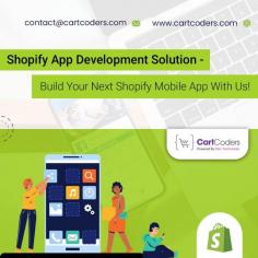 Transform your online store with our Shopify App Development Solution—craft your next dynamic Shopify Mobile App with us! As a top Shopify app development company, we deliver unparalleled expertise and innovation to enhance your e-commerce success.