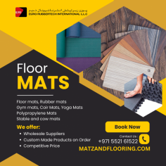 Floor Mats Supplier in UAE - Euro Rubber Tech