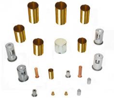 R S Electronics (RSE) is the Manufacturer, Supplier and Exporter of High Precision Deep Drawn Components, Deep Drawn Parts, Deep Drawn Cups, Deep Drawn Pressings and Deep Drawn Tubes used in various applications in different industries. The products are manufactured using High Speed Platarg Transfer Presses.