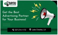 Get an Experienced and Knowledgeable Advertising Agency Today!

Elevate your brand with our premier advertising agency. Unleash the power of strategic marketing solutions tailored to amplify your business. Partner with Bayou Technologies, LLC for a personalized approach that reflects the unique essence of Lake Charles while ensuring your brand stands out in today's competitive market.

