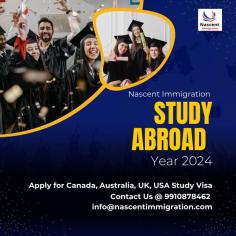 Canadian Student Visa is the first preferable choice of almost all the Indian Students for Higher Studies but there are so many other options are also available these days. We are working as a Study Abroad Consultants and helping Students to get the admissions in Canada, Australia, New Zealand, Ireland, USA & UK. Online Student Visa also dealing in Permanent Residency Visa of Canada, Business Visa of Canada, LMIA Support in Canada, Permanent Residency Visa of Australia, Transcript Support, Overseas Staffing, PR Consultancy.https://nascentimmigration.com/