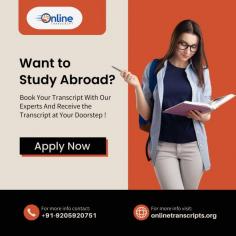 Online Transcript is a Team of Professionals who helps Students for applying their Transcripts, Duplicate Marksheets, Duplicate Degree Certificate ( Incase of lost or damaged) directly from their Universities, Boards or Colleges on their behalf. Online Transcript is focusing on the issuance of Academic Transcripts and making sure that the same gets delivered safely & quickly to the applicant or at desired location. https://onlinetranscripts.org/