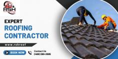 Discover top-rated roof contractors for all your roofing needs. From repairs to installations, our RSH Commercial Roofing Experts ensure quality craftsmanship and reliable services. Call at (469) 290-2585 for more information.
