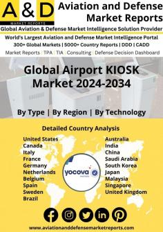 The airport kiosk market includes various providers specializing in self-service kiosk solutions. These companies offer a range of kiosk hardware, software, installation, maintenance, and support services tailored specifically for airport environments. Airport kiosks have become an integral part of the modern airport infrastructure, providing passengers with self-service options for various tasks and reducing their reliance on staff assistance. The market is expected to continue evolving with advancements in technology, such as biometric authentication, AI-driven interfaces, and integration with smart airport initiatives, further enhancing the efficiency and convenience of self-service experiences at airports. Ancillary service kiosks offer passengers the ability to purchase additional services, such as seat upgrades, lounge access, Wi-Fi access, and other add-ons.