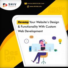 Are you ready to transform your online presence with an innovative website? As a top web development company, Shiv Technolabs offers cutting-edge web development services. Here we create responsive websites that engage audiences and drive success. Our dedicated team ensures your website reflects your brand identity while delivering user experiences. From responsive designs to seamless functionality, we prioritize excellence at every step. To get the best web development services contact us: https://shivlab.com/web-development-services/

