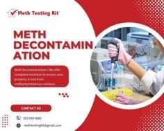 Allow us to carry out Meth decontamination and make your property safe again

Meth decontamination can be an ideal solution to find out if your property is contaminated. We have used the latest German technology in developing our test kits and we provide professional Meth Testing Auckland services with fast and accurate results. Order your kit today and enjoy super-fast delivery in Auckland.