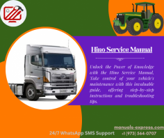 Unlock the Power of Knowledge with the Hino Service Manual, Take control of your vehicle's maintenance with this invaluable guide, offering step-by-step instructions and troubleshooting tips.